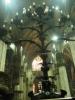 and the 25 meters tall chandelier of Jews